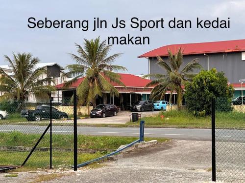 a sign that reads seaborne in us sport clan kovalani masani at Labuan homestay cabin sakura in Labuan