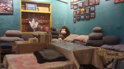 Χώρος καθιστικού στο Dulan Tranquilo Hostel 台東都蘭晃輕鬆背包客棧