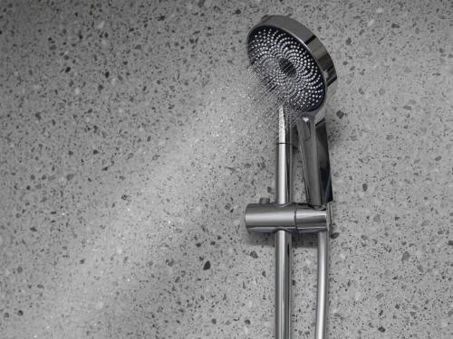 a blow dryer sitting on a counter with water at City Comfort Inn Wuhan Guanggu Textile University in Wuhan
