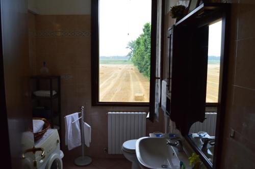 Koupelna v ubytování B&B Cambusa
