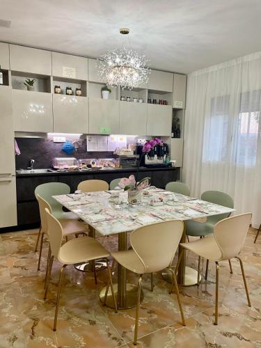 Dapur atau dapur kecil di B & B Verde Natura
