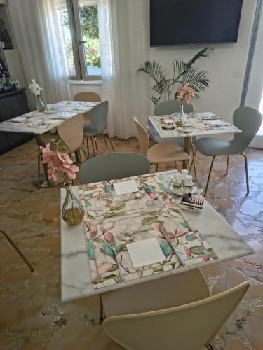 Ruang duduk di B & B Verde Natura