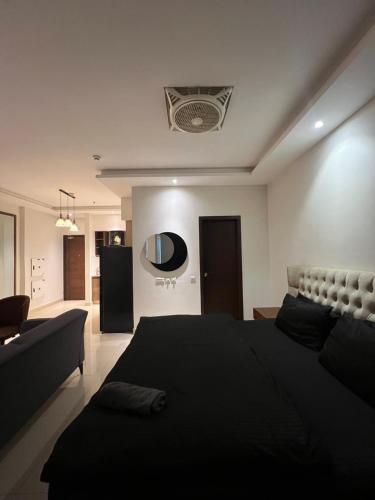 Posezení v ubytování BRISTOL-STUDIO w GYM & POOL