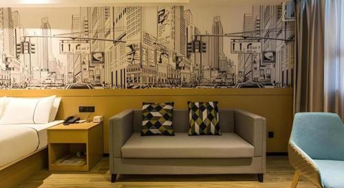 Zona de estar de City Comfort Inn Nanning Railway Station Guangxi University