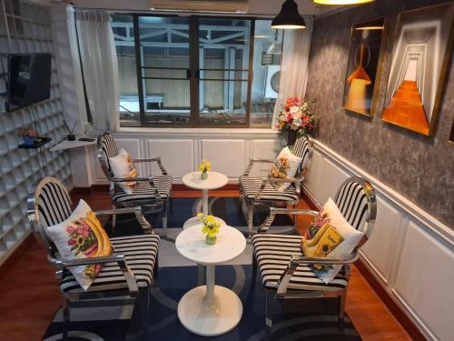 TV/trung tâm giải trí tại Wow Guesthouse