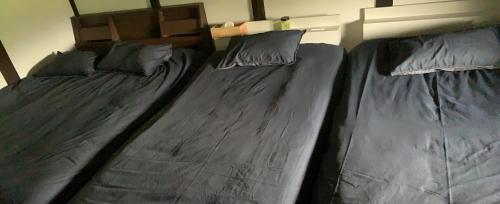 淡路市にある山縣屋のツインベッド2台が隣り合わせに設置されています。