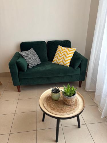 Χώρος καθιστικού στο Appartement 2 pièces