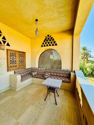 Χώρος καθιστικού στο فيلا جاكرندا تونس Jacaranda Villa Tunis