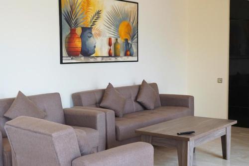 Posezení v ubytování Villa with Private Pool in Marrakech - Dar Mazar