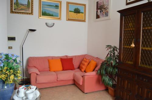 Χώρος καθιστικού στο B&B Cambusa