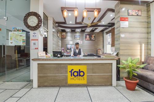 Vstupní hala nebo recepce v ubytování FabHotel Prem Bihari