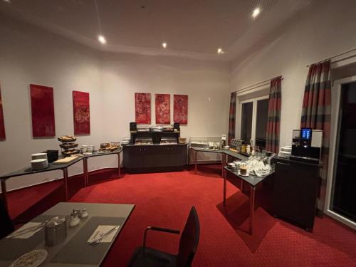 Posezení v ubytování Hotel Sättele