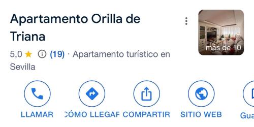 a screenshot of a cell phone screen with the different types of notifications at Apartamento Orilla de Triana in Seville
