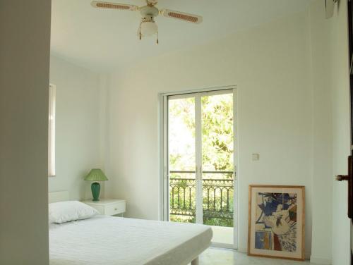 Ένα ή περισσότερα κρεβάτια σε δωμάτιο στο Villa Vericchio