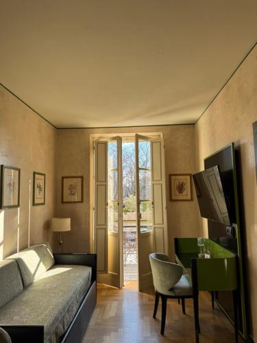 Un lugar para sentarse en Hotel Verdi Boutique Hotel