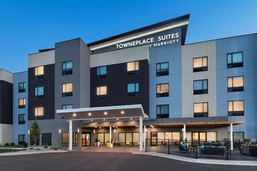 a rendering of the front of a building at TownePlace Suites North Little Rock  in North Little Rock
