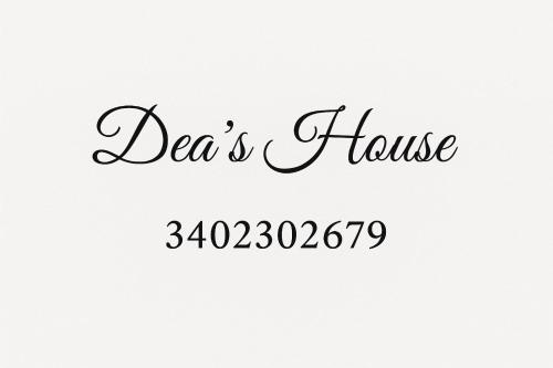 a calligraphy inscription of a dead house with the words dead house at Dea's House con parcheggio in Gaeta