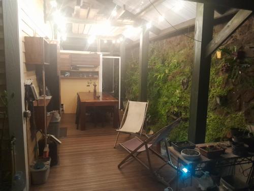 Patio nebo venkovní prostory v ubytování Chambre vue sur mer entre Grande Anse et Manapany