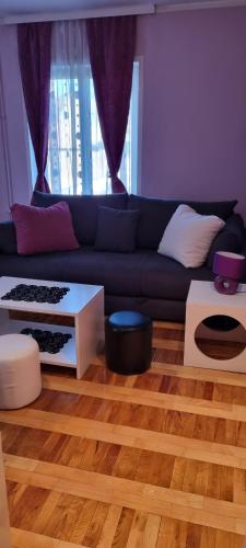 Χώρος καθιστικού στο Apartman VASKE
