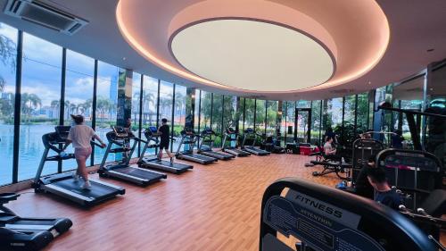 Γυμναστήριο ή/και όργανα γυμναστικής στο Trion KL Premium Residence