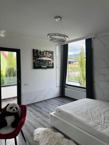Una cama o camas en una habitación de Event Villa Saguramo