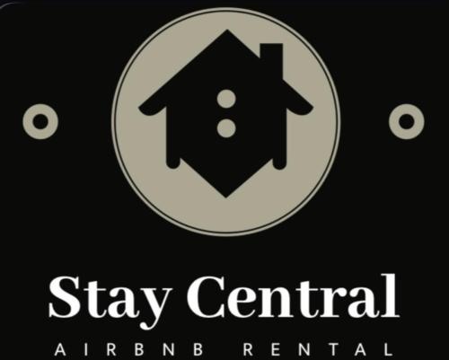 a sign that says stay central international airport renewal at Stay Central in Ioannina