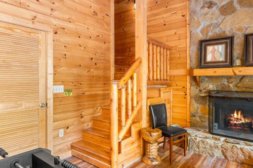 Briar Brook - Private Smoky Mountain Luxury Log Home with 2 Fireplaces, Hot Tub & Community Pool photo 43