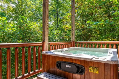 Briar Brook - Private Smoky Mountain Luxury Log Home with 2 Fireplaces, Hot Tub & Community Pool photo 22