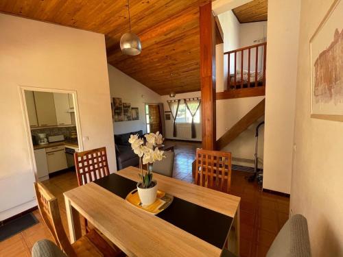 Χώρος καθιστικού στο Belle villa classée 4 étoiles proche plage avec jardin