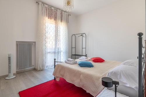 Кровать или кровати в номере Palladio Retreat Flat, best comfort in Vicenza