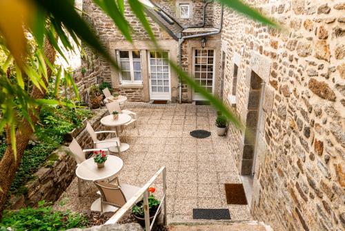 Μπαλκόνι ή βεράντα στο Demeures & Châteaux - Hôtel de la porte Saint-Malo - DINAN