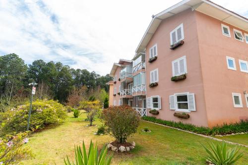 Κήπος έξω από το Apartamento Sobre as Nuvens