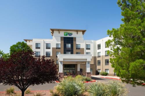an image of the front of a hospital building at Holiday Inn Express & Suites Albuquerque Historic Old Town by IHG in Albuquerque