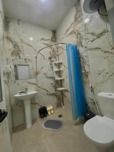 Ένα μπάνιο στο Fabian Apartment