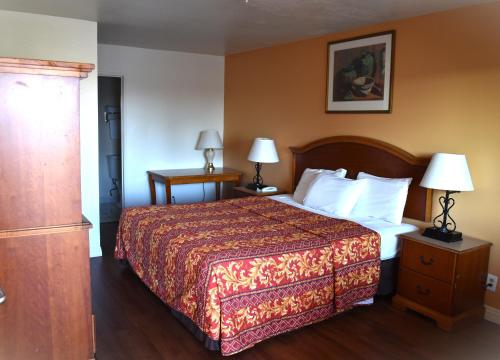 Cama o camas de una habitación en Valley Hotel