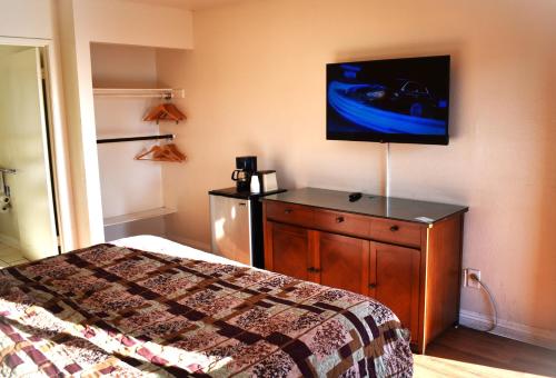 Cama o camas de una habitación en Valley Hotel