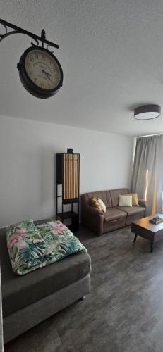 Ένα ή περισσότερα κρεβάτια σε δωμάτιο στο Apartment