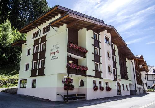 Το Hotel Garni Siegele - Silvretta Card Premium Betrieb τον χειμώνα