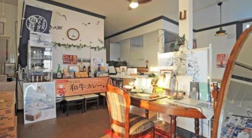 Dapur atau dapur kecil di B&B Yado Kitakai