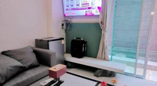 TV a/nebo společenská místnost v ubytování 7 Class Pool Villa