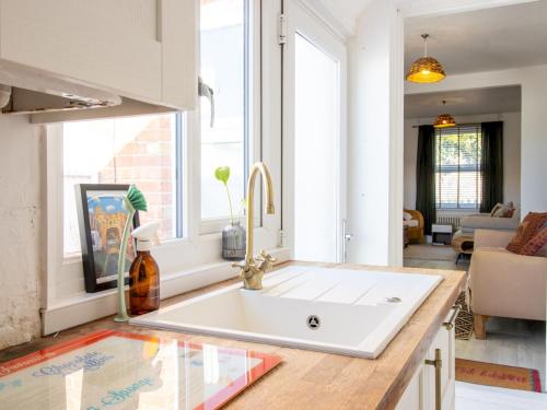 Istumisnurk majutusasutuses Pass the Keys Townhouse in Rye East Sussex near Camber Sands