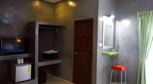 TV o dispositivi per l'intrattenimento presso Saikaew Boutique Hotel