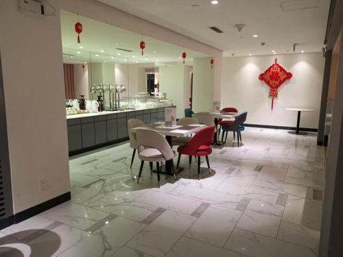 Area soggiorno di Jinjiang Inn Tianjin Station Jinwan Square