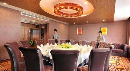 Χώρος καθιστικού στο Excemon Yuyao Hemudu Hotel