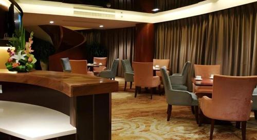 Posezení v ubytování Yiwu Shinsun International Hotel