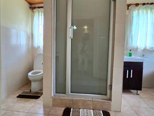 Koupelna v ubytování Wits-End Accommodation