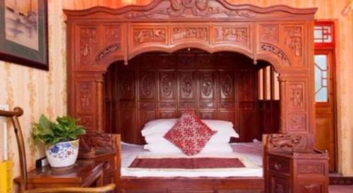 Zona de estar de Pingyao Yufengheng Hotel