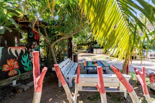 Zahrada ubytování Moorea B&B