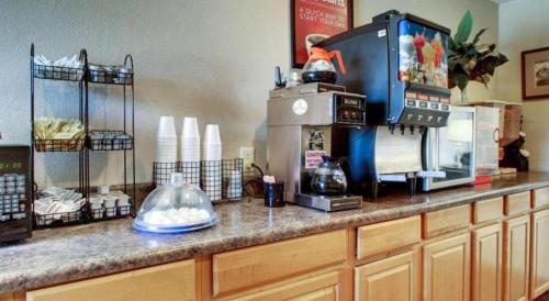 Η κουζίνα ή μικρή κουζίνα στο Econo Lodge Meridian South