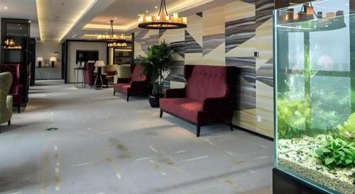 Posezení v ubytování Shijiazhuang Ximeijin Continental Hotel
